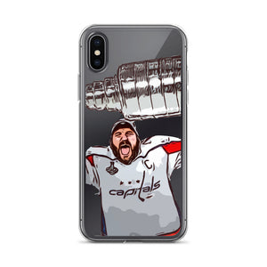 Ovi Stanley Cup Champion iPhone Case - Hockey Lovers store