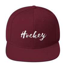 "Hockey" Snapback Hat - Hockey Lovers store