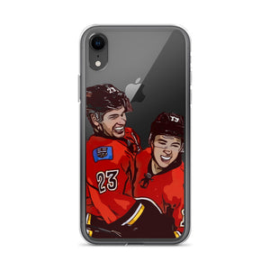 Sean and Johnny Hockey iPhone Case